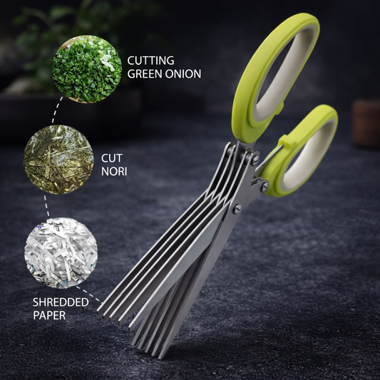 5 layer Multifunctional Stainless Steel Scissors